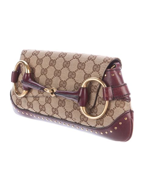 horsebit clutch gucci|Gucci Horsebit small bag.